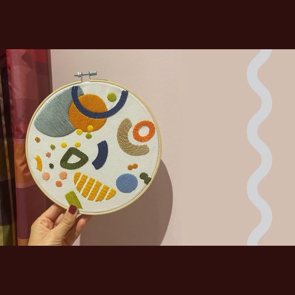 Embroidery Kit - Shapes