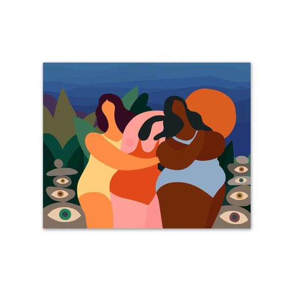Paint by Numbers - Embrace of the Three Mademoiselles Journey Something True Woo