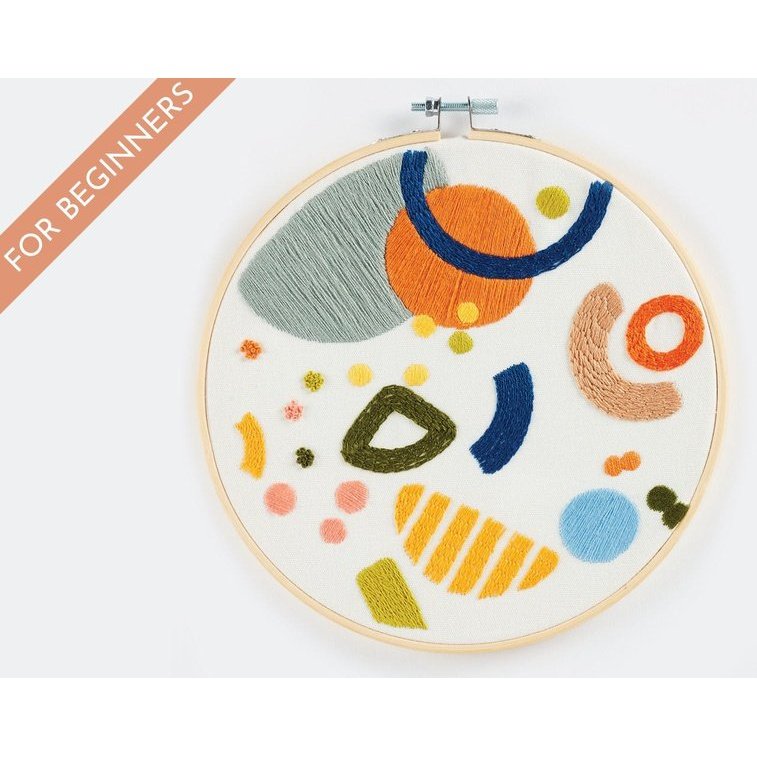 Embroidery Kit - Shapes