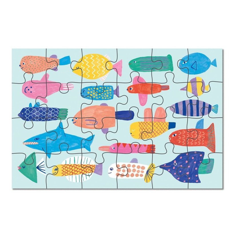 24 Piece Kids Puzzle - Rainbow Reef