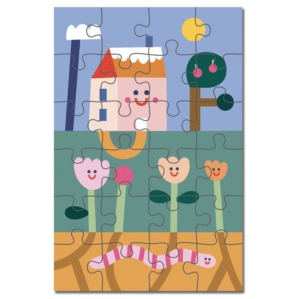 24 Piece Kids Puzzle  - Under the Garden