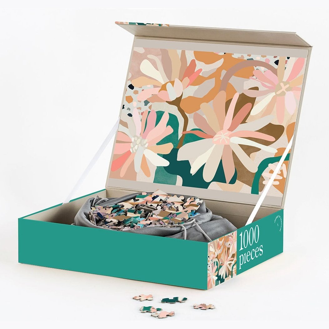 1000 Piece Puzzle - Flower Bed
