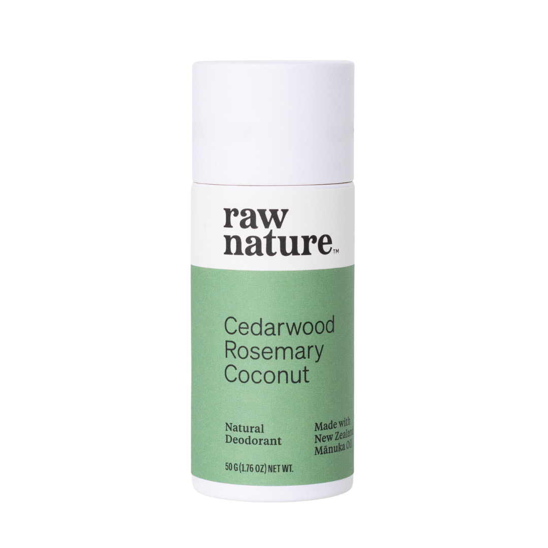 Raw Nature Natural Deodorant Cedarwood & Rosemary 50g